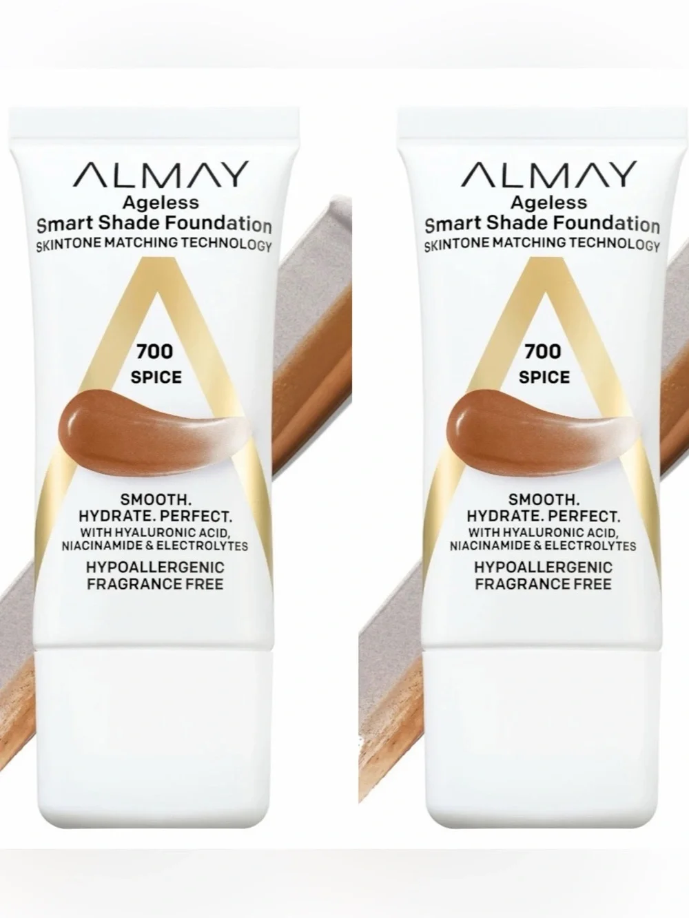 {Set of 2} ALMAY Ageless Smart Shade Liquid Foundation, 700 Spice ~ New